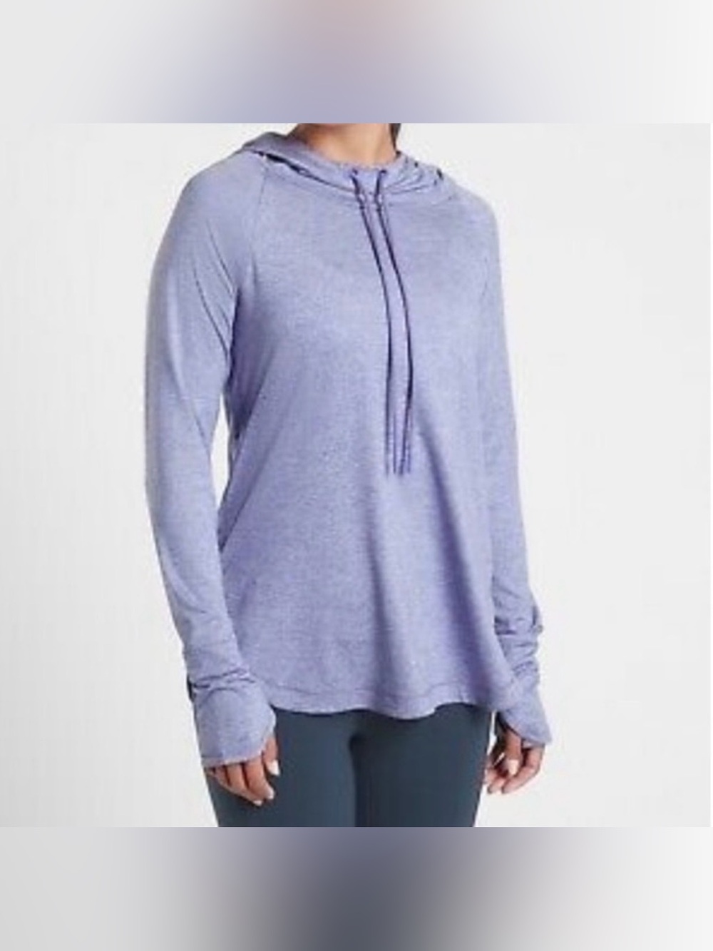 Athleta Uptempo Hoodie in a lavender